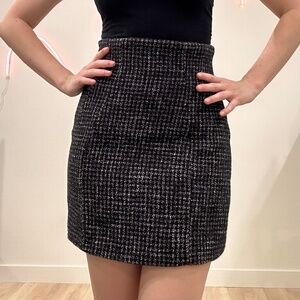 & Other Stories high waisted mini skirt